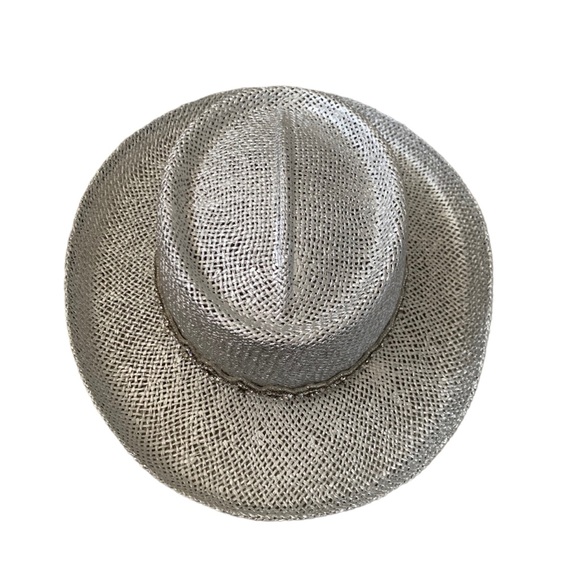 Silver western hat with rhinestones - Picture 5 of 12